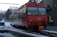 BDeh 4/4 Nr.16 im Bahnhof Altstätten-Stadt