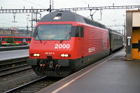 Re 460 107 in Zürich