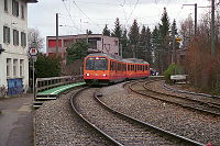 An der Station Uitikon-Waldegg