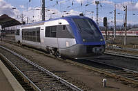 X 73517 fährt von Strasbourg nach Lauterbourg ab.