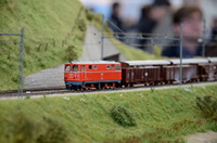 Freunde der Mariazellerbahn - Modell - , 2095.14 mit Güterzug