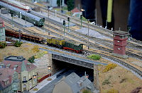 Görlitzer Modelleisenbahnverein, V36 auf Brücke