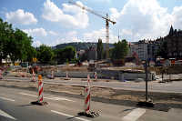 Bei meinem Besuch damals, war der Marienplatz eine einzige Baustelle ...
