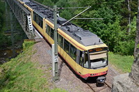GT8-100D/2S-M Nr. 914 und 912 auf der Holderbachbrücke