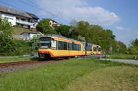 GT8-100D/2S-M Nr.900 beim Bahnhof Schopfloch