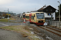VT 233 vom HzL-Ringzug bei Deißlingen-Mitte