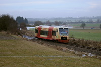 VT 237 vom HzL-Ringzug bei Deißlingen-Mitte