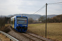 VT 44 bei Veringenstadt