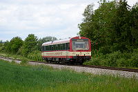 VT 43 zwischen Hechingen und Schlatt
