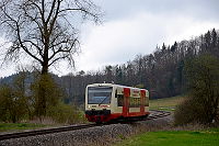 VT 221 zwischen Veringendorf und Veringenstadt
