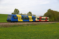 VT 44 und 47 zwischen Erzingen und Dotternhausen