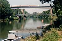 Neckarbrücke bei Marbach