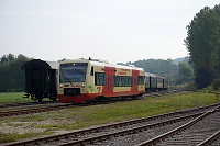 VT 250 am Bahnhof Blumberg-Zollhaus