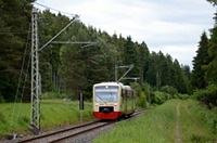 VT 235 zwischen Trossingen Stadt und Trossingen Bahnhof